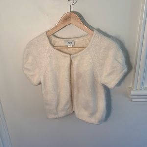 Loft Cropped Brushed Sweater